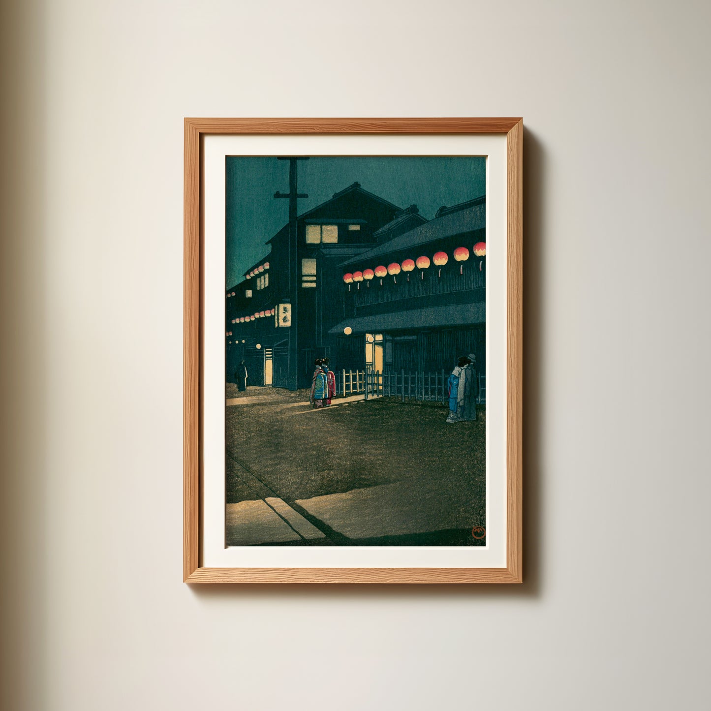 set of 2 - Kawase Hasui ,Japanese Art, 12×18inches (11×17＋margin), Made in Japan,Woodblock Print, Ukiyo-e, Japanese poster,Shipping free, 005